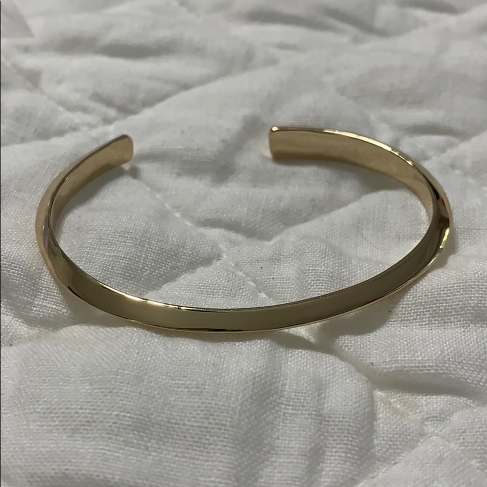 Stella and dot open wave bracelet